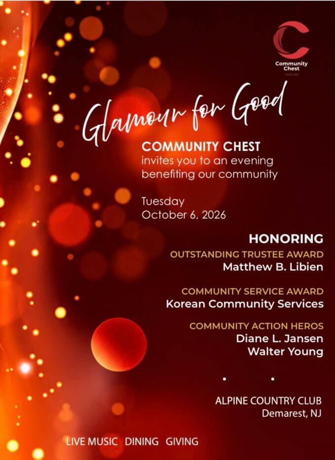 Glamour for Good: The Community Chest’s Annual Benefit at Alpine Country Club